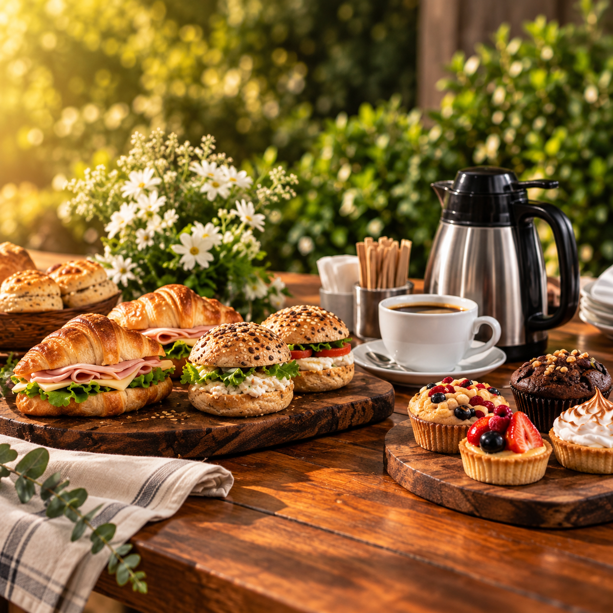 Coffee break con bocaditos
